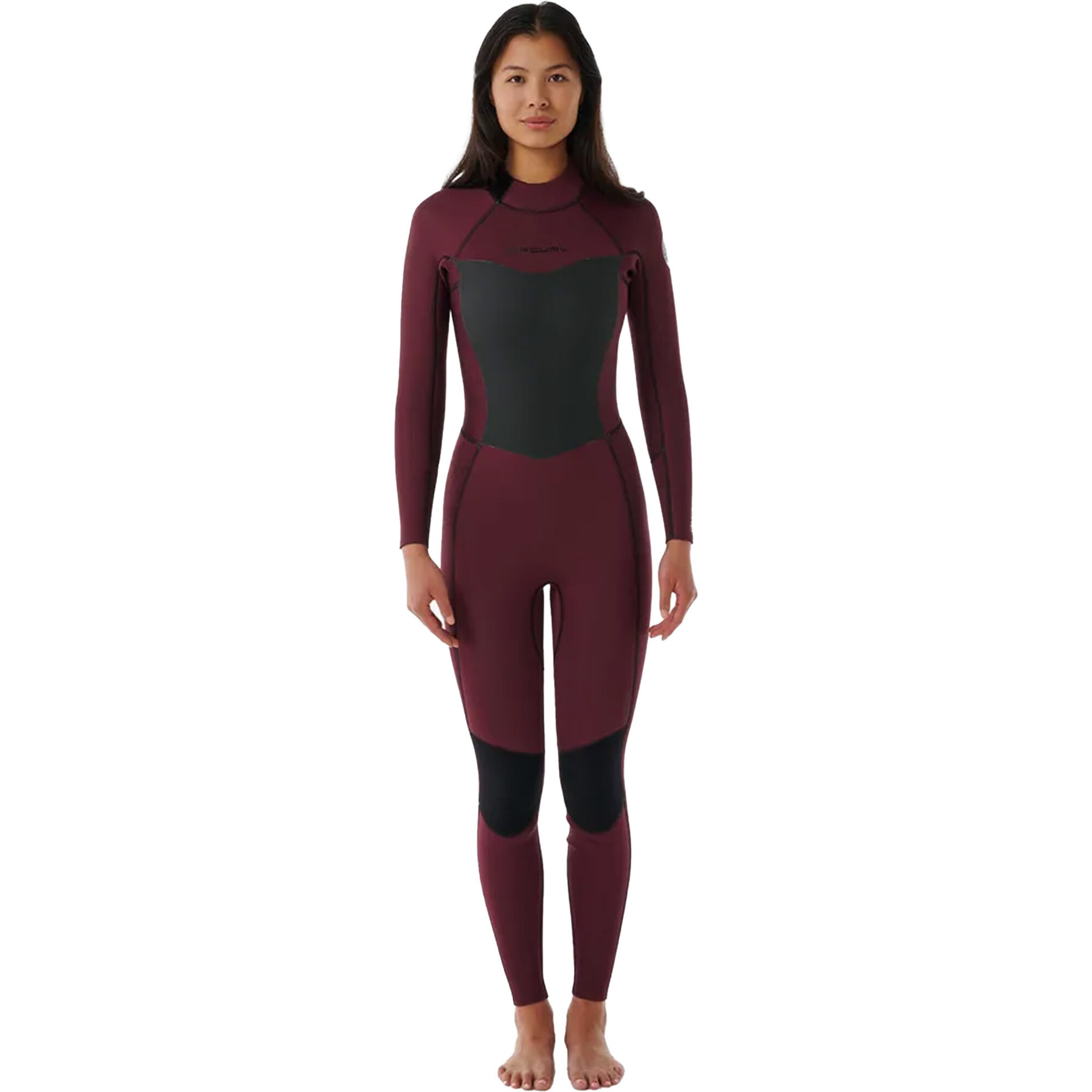 2024 Rip Curl Womens Dawn Patrol 4 3mm Back Zip Wetsuit 14ZWFS Plum